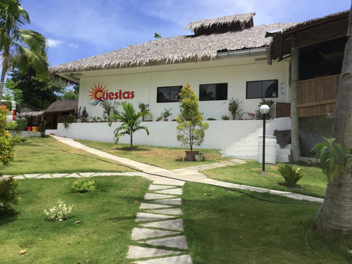 Cuestas Beach Resort And Restaurant Badian Eksteriør bilde