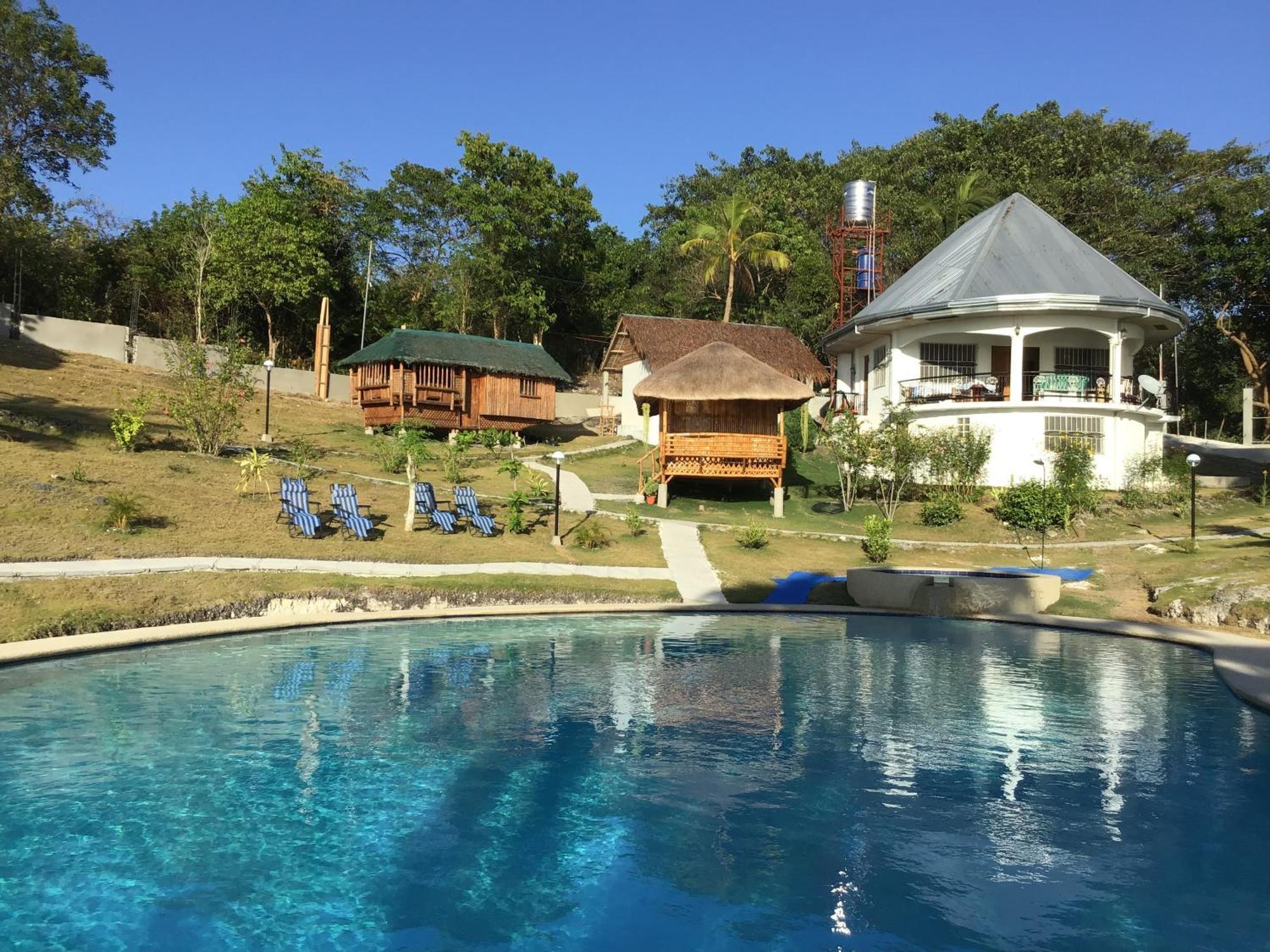 Cuestas Beach Resort And Restaurant Badian Eksteriør bilde